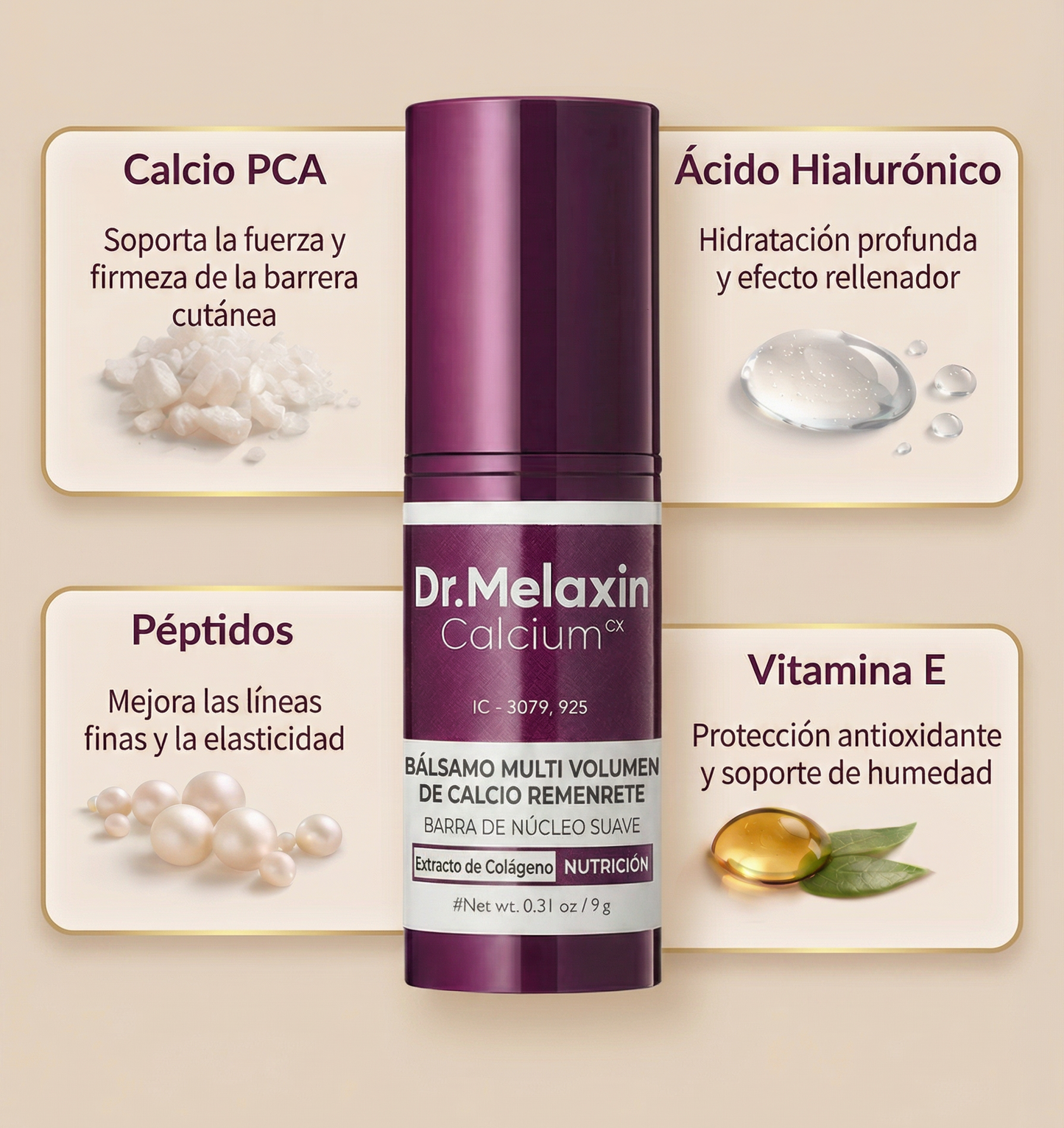 Transforma las arrugas, líneas finas y pliegues de cansancio de forma natural