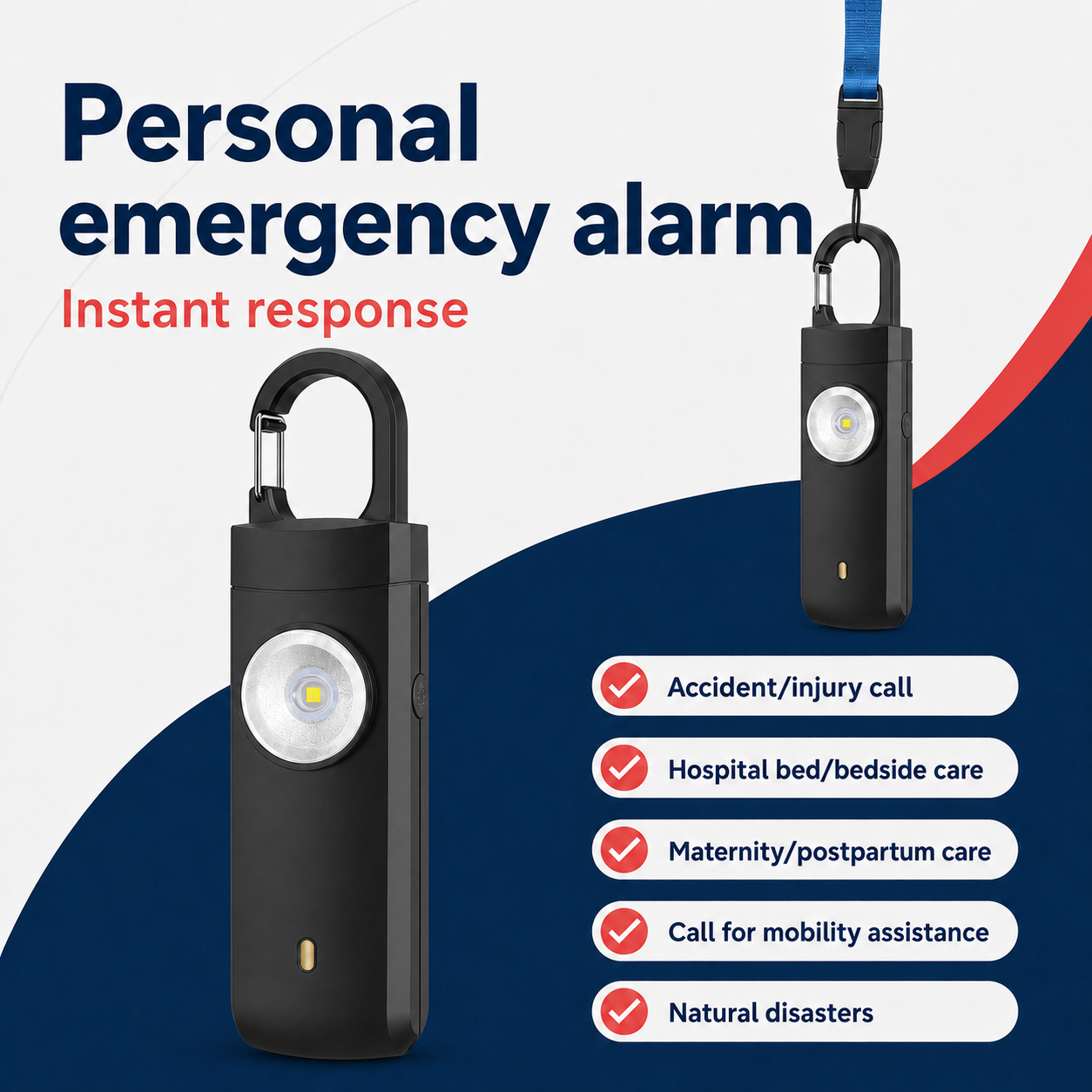 Loud Emergency Alarm