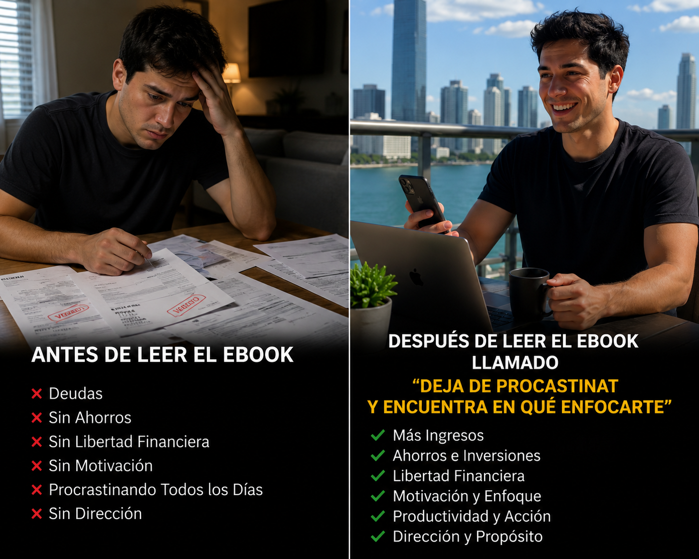 DEJA DE PROCRASTINAR Y ENCUENTRA TU CAMINO AL EXITO