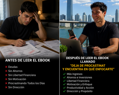 DEJA DE PROCRASTINAR Y ENCUENTRA TU CAMINO AL EXITO