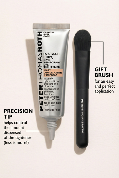 Instant Under-Eye Firming Treatment with an easy to apply formula (immediate effect)